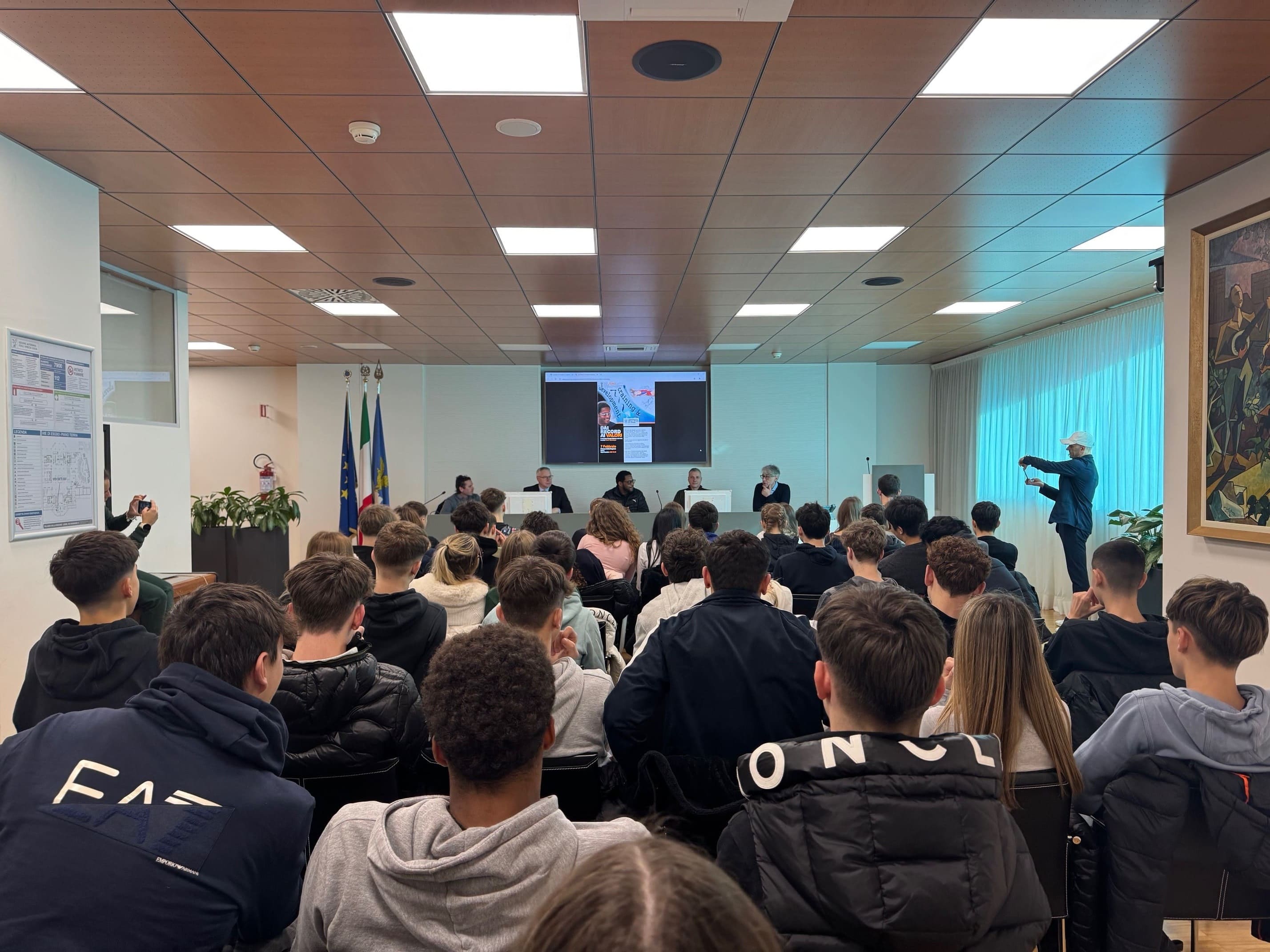 SPORT. BORDIN INCONTRA SOTOMAYOR A UDIN JUMP: CAMPIONI ESEMPI POSITIVI
